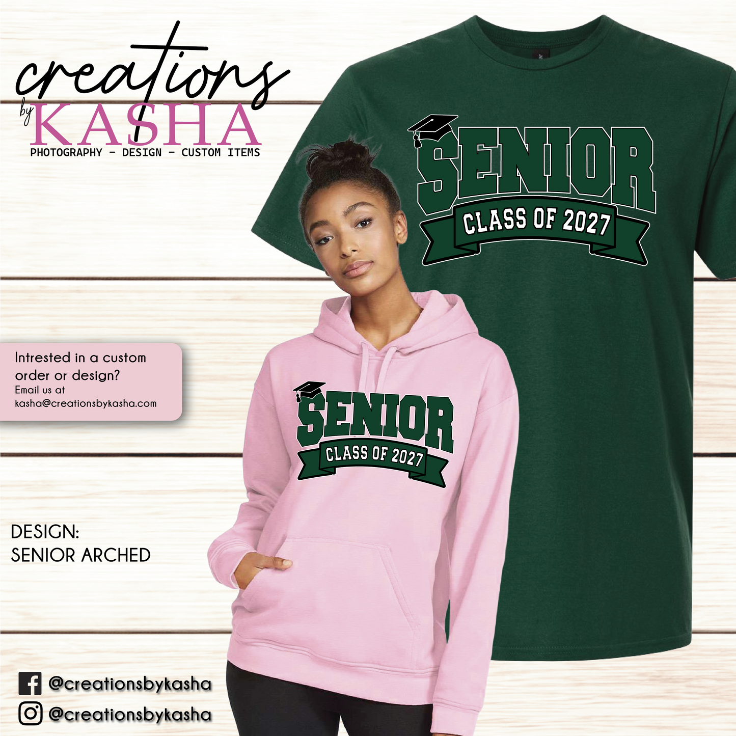 Senior Class of 2027 – Arched Design