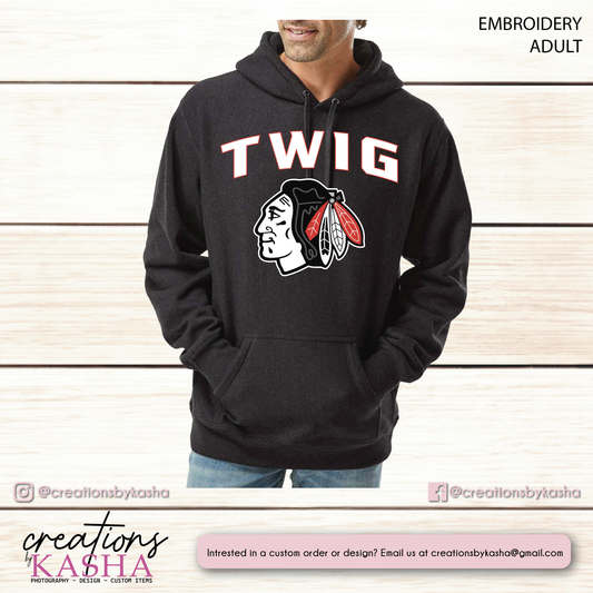 Twig - Independent Trading Co. Hooded Sweatshirt