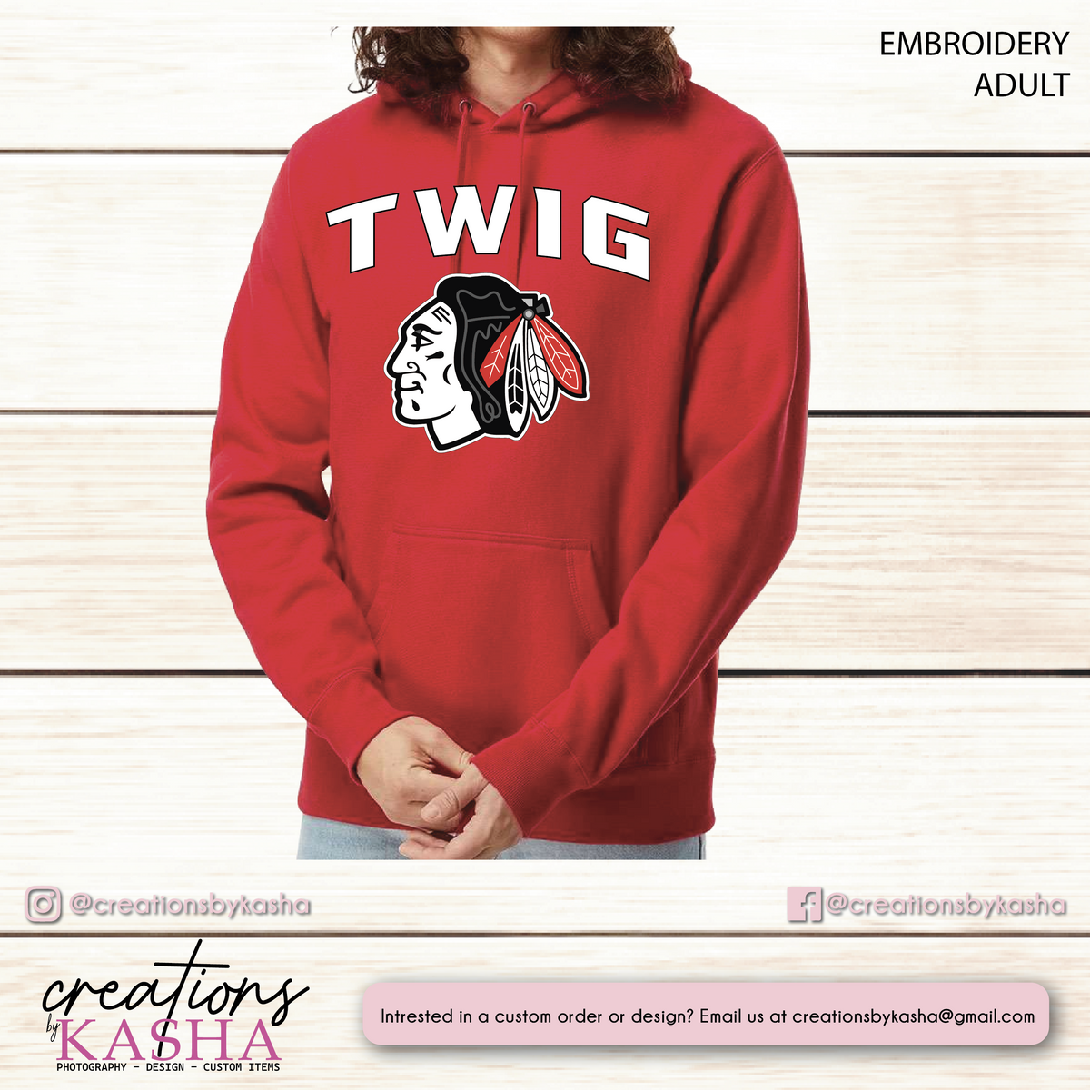 Twig - Independent Trading Co. Hooded Sweatshirt