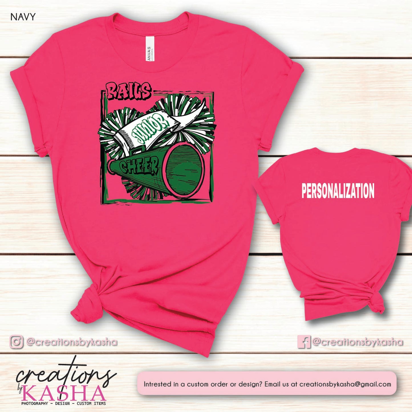 Jr Rails PomPom T-shirt
