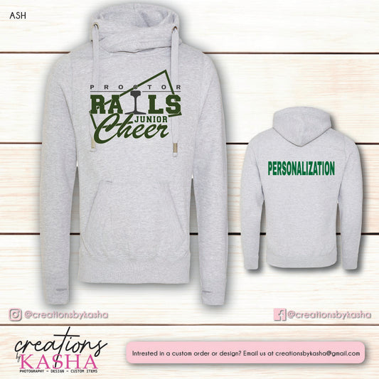 Jr Cheer Cowl Sweater - Choice of Design