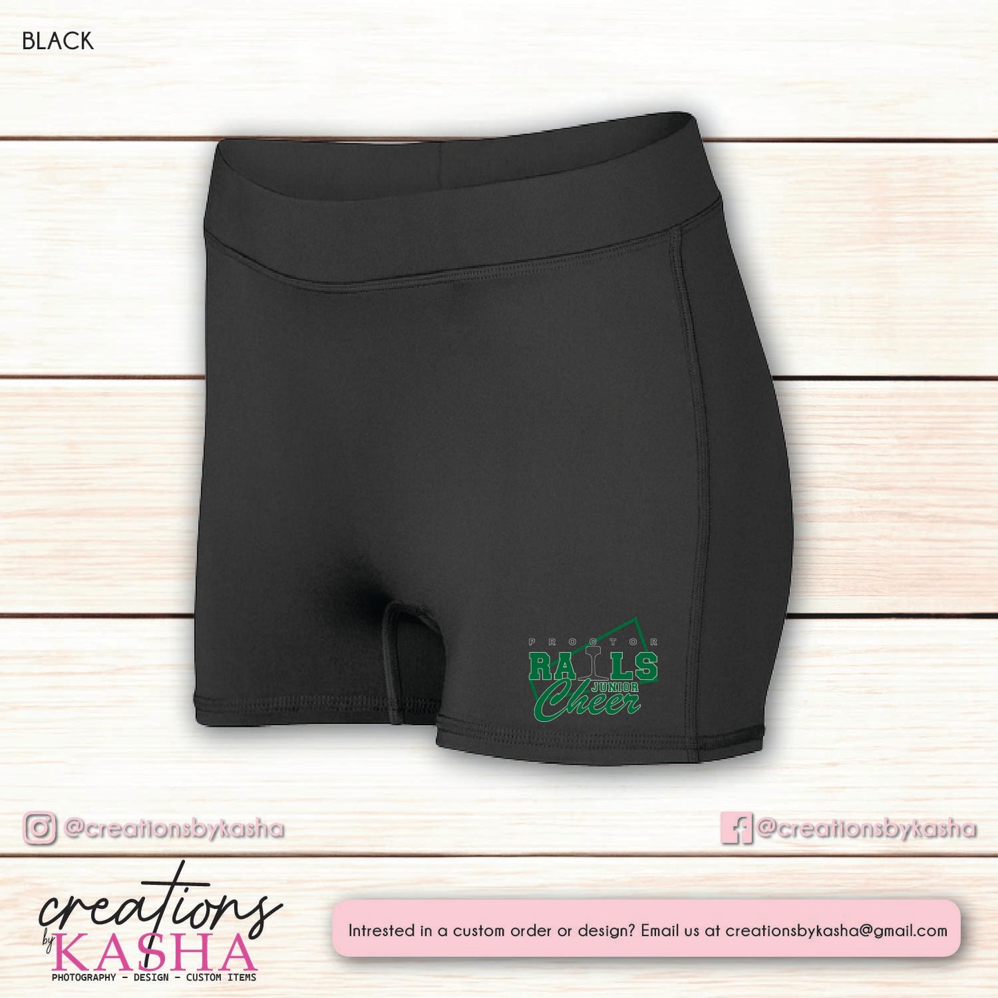 Jr Cheer Spandex Short