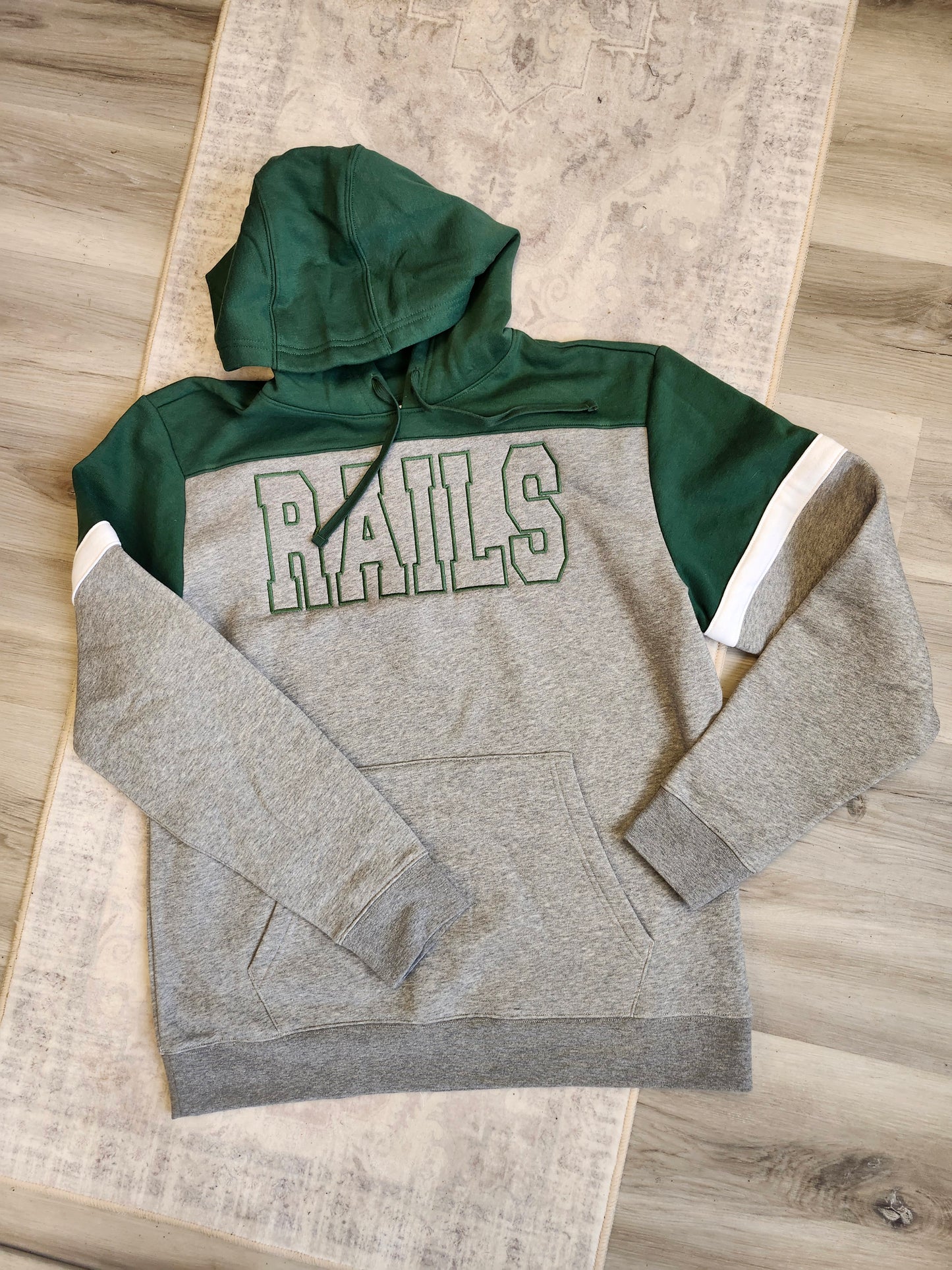Fan Colorblock Hoodie - Embroidered