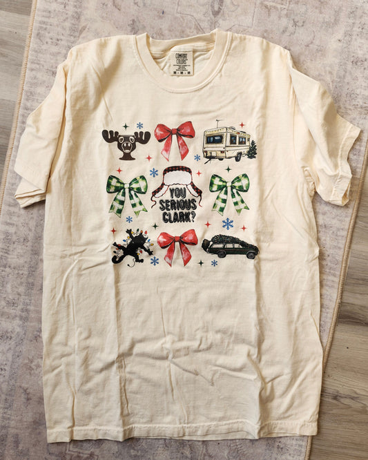 Serious Clark Tee