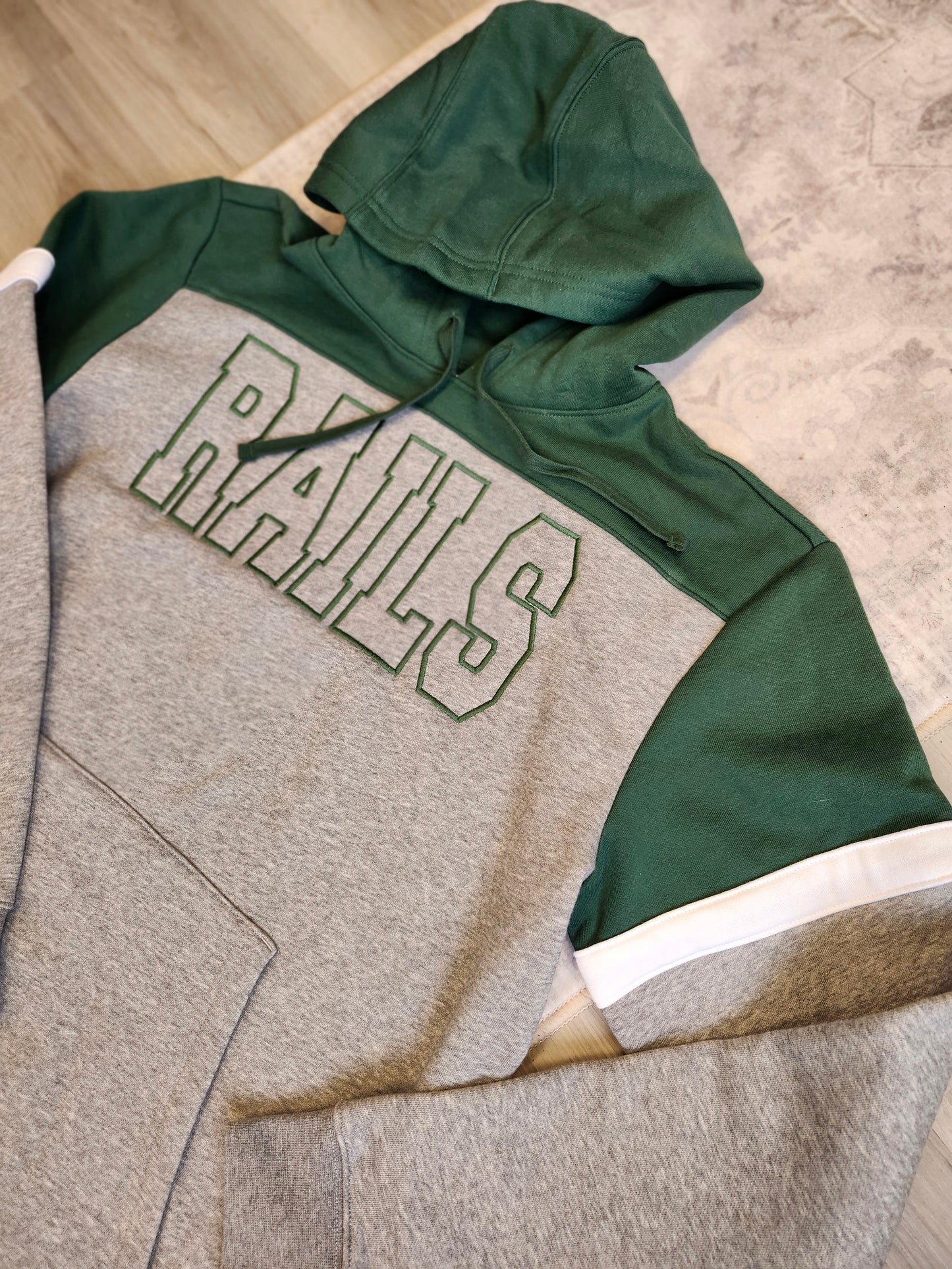 Fan Colorblock Hoodie - Embroidered