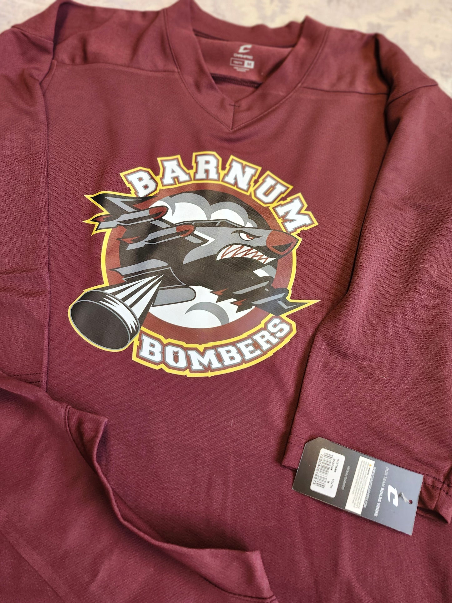 Barnum Bomber Hockey Jersey
