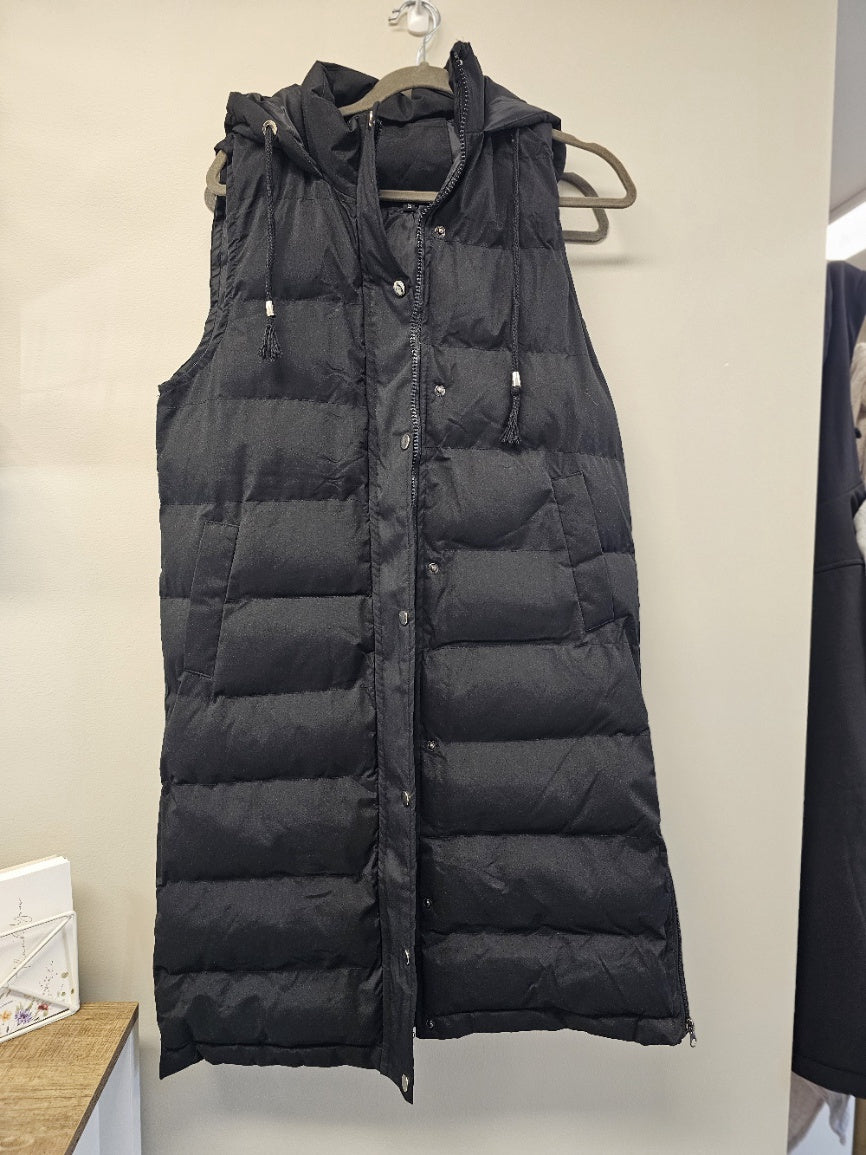 Bubble Vest Long - Blank